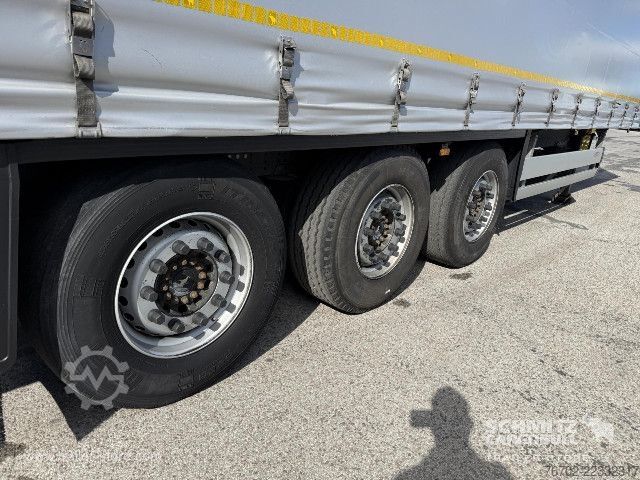 Open semitrailer with tarp Schmitz Cargobull Curtainsider Standard