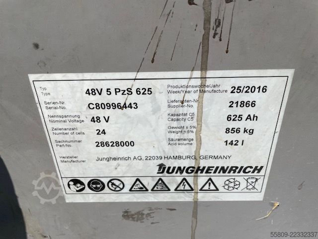 Elektro 3 Rad-Stapler Jungheinrich EFG 214K  // Halbkabine