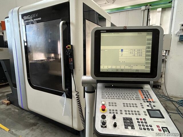 BEARBEITUNGSZENTREN - VERTIKAL DECKEL MAHO DMC 635V