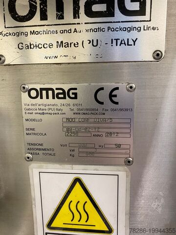 Vertical filling machine Omag Diva