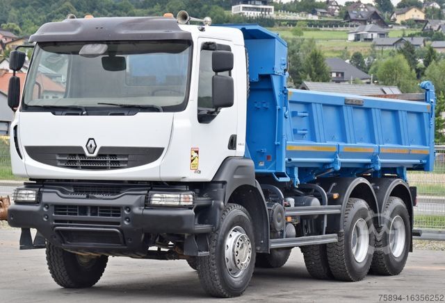 Kipper LKW RENAULT KERAX 410* KIPPER 5,20 m + BORDMATIC / 6x4