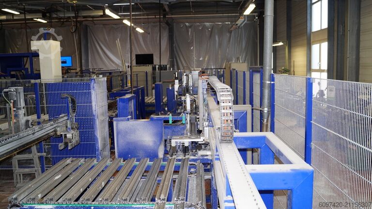 Schneid- und Bearbeitungszentrum für PVC-Profile BJM-DEUTSCHLAND SAD-200