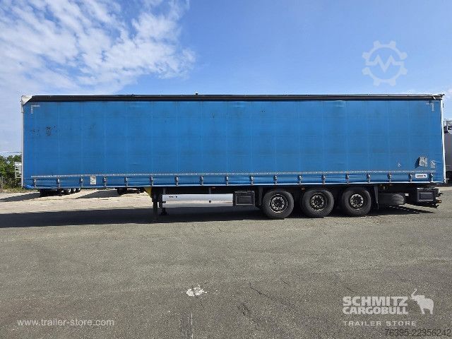 Auflieger mit Pritsche & Plane Schmitz Cargobull Semitrailer Curtainsider Standard