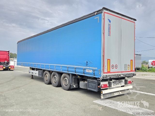 Open semitrailer with tarp Schmitz Cargobull Semitrailer Curtainsider Standard