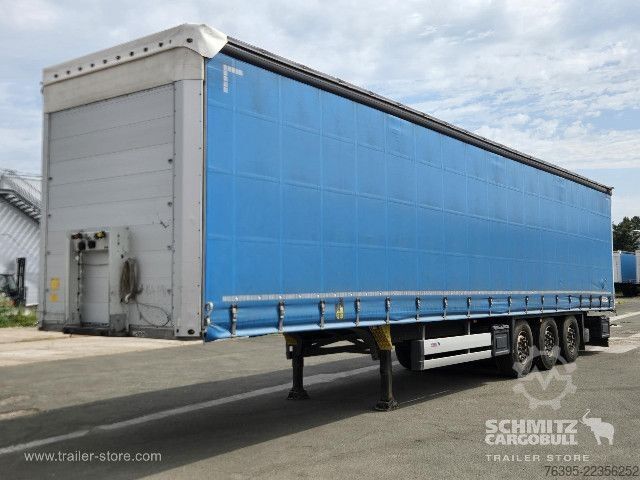 Open semitrailer with tarp Schmitz Cargobull Semitrailer Curtainsider Standard