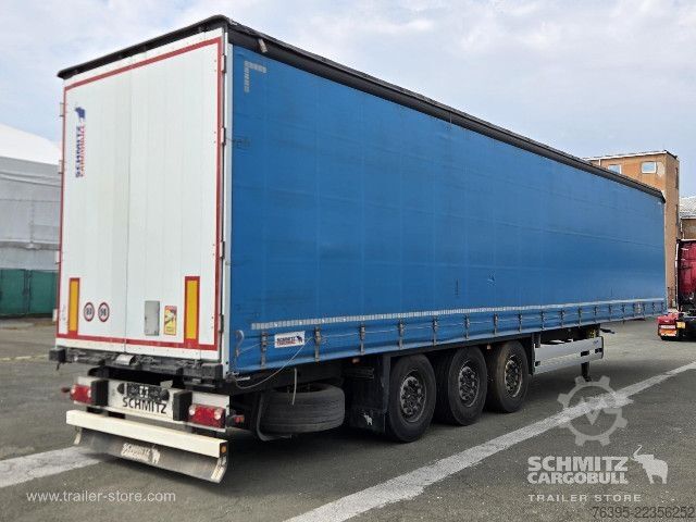 Open semitrailer with tarp Schmitz Cargobull Semitrailer Curtainsider Standard