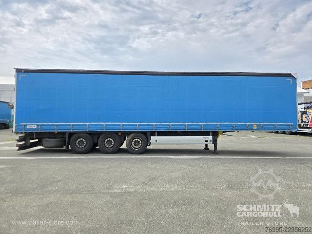 Open semitrailer with tarp Schmitz Cargobull Semitrailer Curtainsider Standard