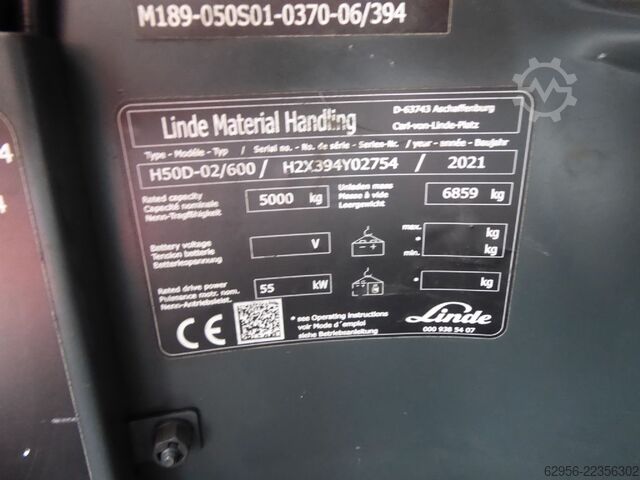 Dieselstapler Linde H50D-02/600