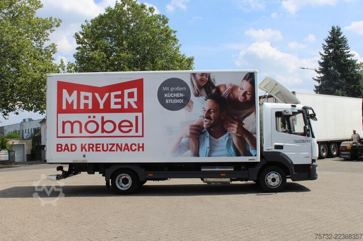 Box van Mercedes-Benz Atego  816 Koffer 6,12m   Schalter   179 Tkm