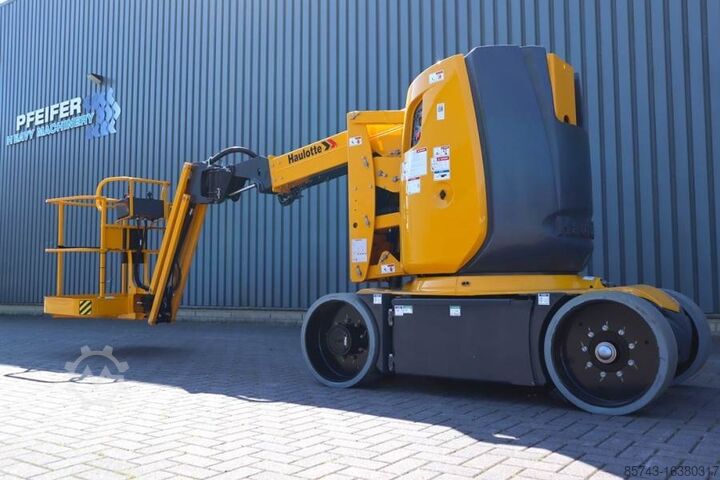 Articulated boom lift Haulotte HA12CJ+ Valid inspection, *Guarantee! Electric, 12