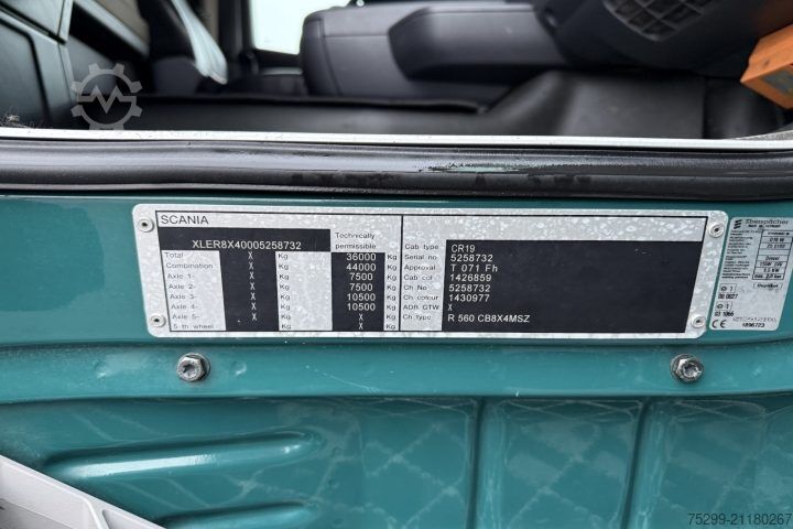 Spezial-LKW Scania R560 CB 8x4 BDF/HB / Swiss-Vehicle