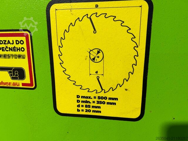 Vielblattsäge Mebor VR 900/90