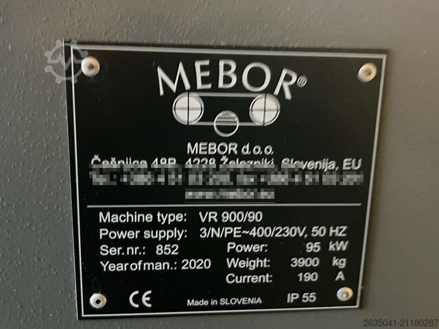 Vielblattsäge Mebor VR 900/90