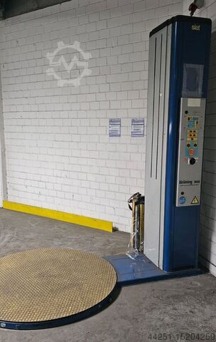 Semi-automatic pallet wrapping machine SIAT Palettenwickelmaschine