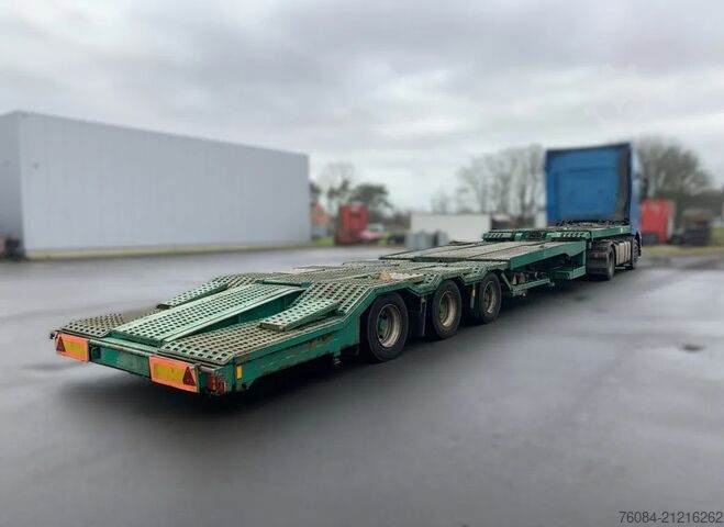 Platform trailer Rolfo *Voertuigtransporttrailer*Ptac34t