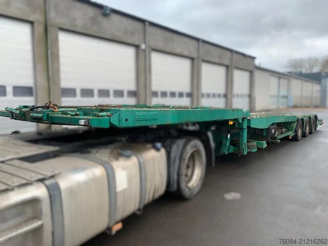 Platform trailer Rolfo *Voertuigtransporttrailer*Ptac34t
