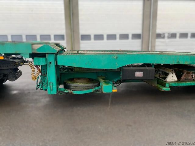 Platform trailer Rolfo *Voertuigtransporttrailer*Ptac34t