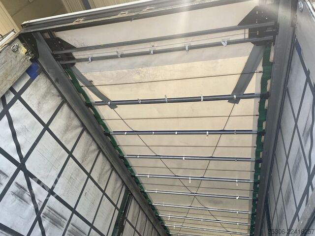 Open semitrailer with tarp WIELTON Curtain Master MEGA