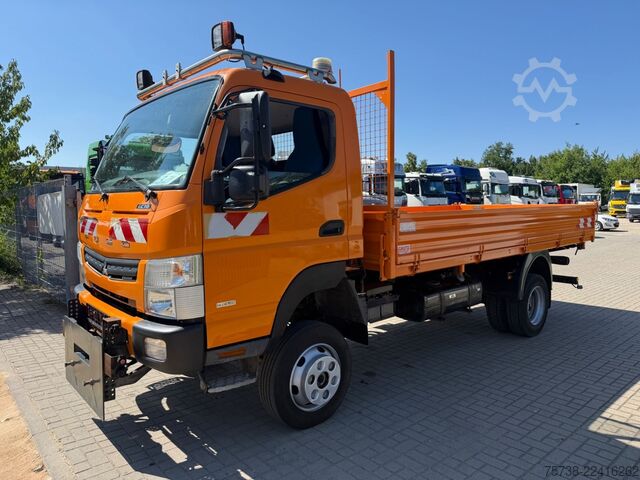 Tipper van FUSO 6C18 4x4 ALLRAD/ANBAUPLATTE/3-Seiten-Kipper/AHK