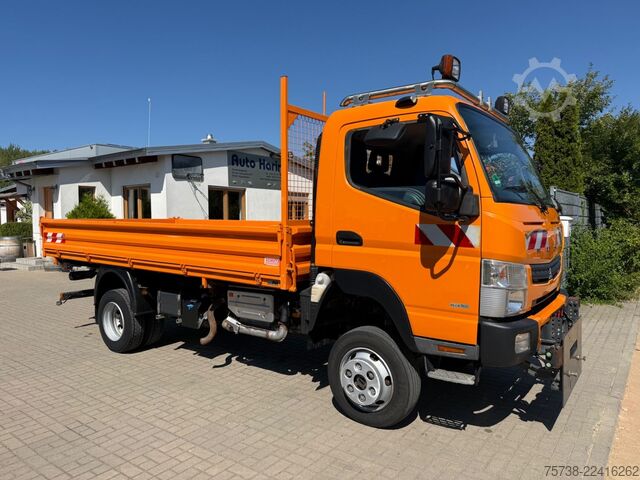 Tipper van FUSO 6C18 4x4 ALLRAD/ANBAUPLATTE/3-Seiten-Kipper/AHK