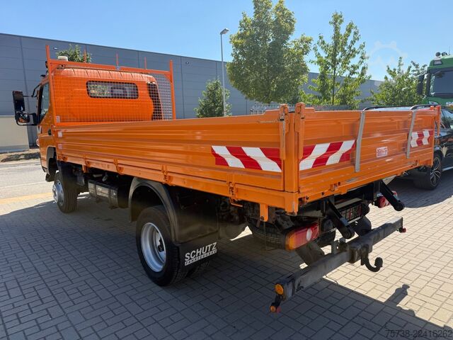 Tipper van FUSO 6C18 4x4 ALLRAD/ANBAUPLATTE/3-Seiten-Kipper/AHK