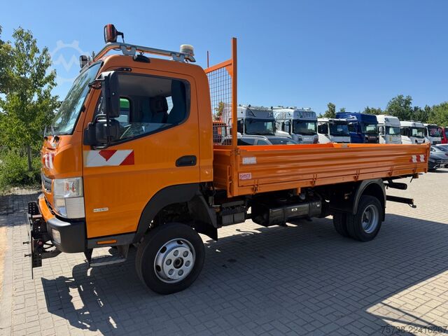 Three-way tipper van FUSO 6C18 4x4 ALLRAD/ANBAUPLATTE/3-Seiten-Kipper/AHK