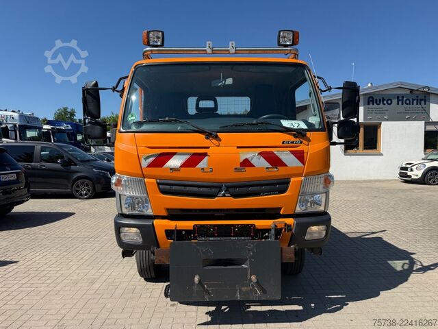 Three-way tipper van FUSO 6C18 4x4 ALLRAD/ANBAUPLATTE/3-Seiten-Kipper/AHK