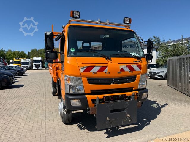 Three-way tipper van FUSO 6C18 4x4 ALLRAD/ANBAUPLATTE/3-Seiten-Kipper/AHK