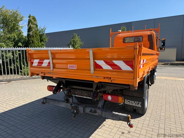 Three-way tipper van FUSO 6C18 4x4 ALLRAD/ANBAUPLATTE/3-Seiten-Kipper/AHK