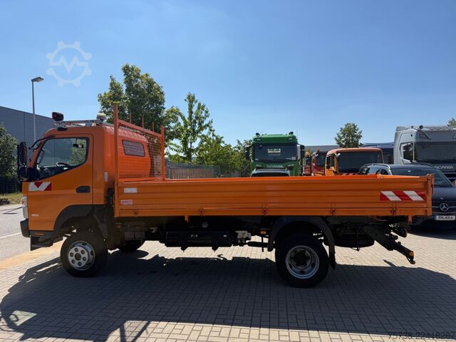 Three-way tipper van FUSO 6C18 4x4 ALLRAD/ANBAUPLATTE/3-Seiten-Kipper/AHK