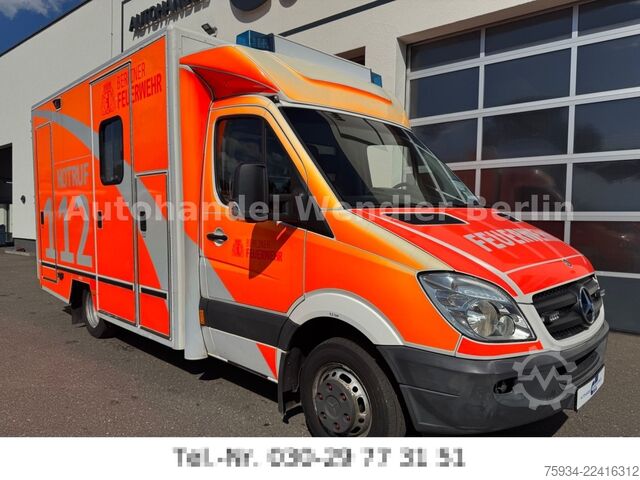 Fire truck MERCEDES-BENZ Sprinter 516 CDI RTW Fahrtec incl Fahr-Trage