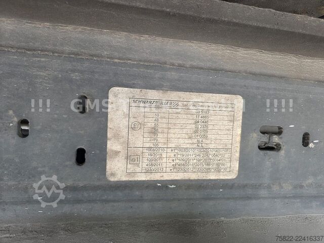 Tipper semitrailer SCHWARZMÜLLER Kipper / Stahl / 25 Kubik