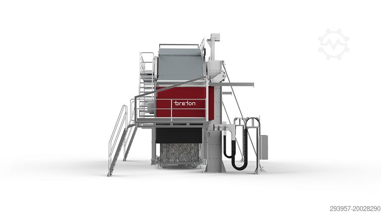 Cutting Machine for Squaring Stone Block Breton PARAGON 2100