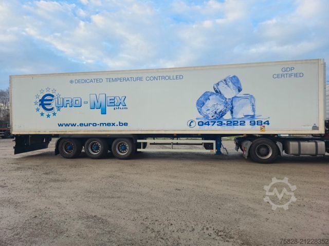 Reefer semitrailer LAMBERET SOR / 7 cm Wand !! / Carrier 1950 ( EZ 2017)