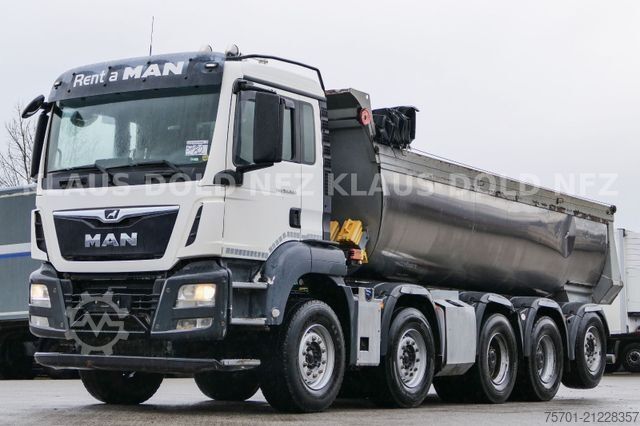 Kipper LKW MAN TGS 35.500 Kipper Trösch Thermo-Mulde 10x4