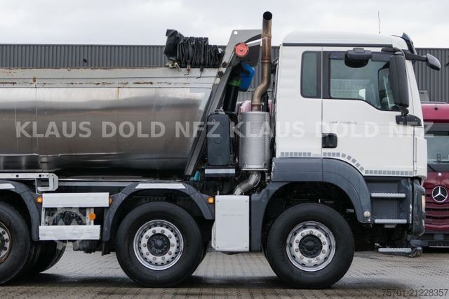 Kipper LKW MAN TGS 35.500 Kipper Trösch Thermo-Mulde 10x4