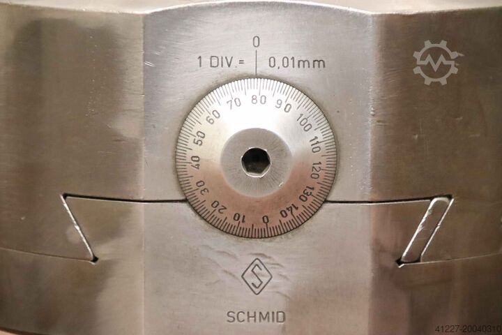 Plan und Ausdrehkopf Schmid S.AdK 6 SK50