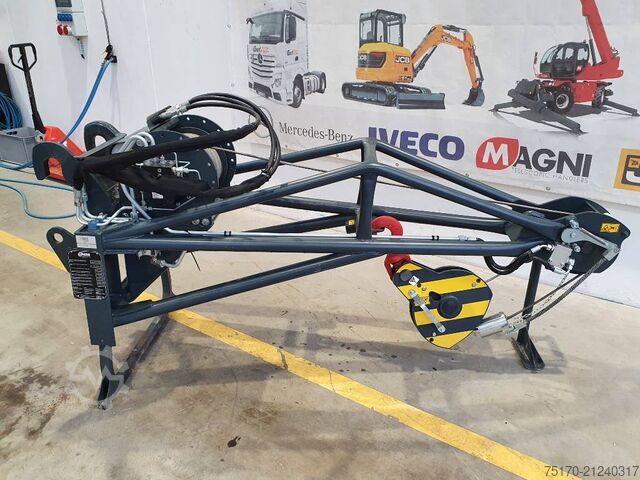 Magni Ausleger mit Seilwinde JW2000 / RTH / TH / NEU Magni Ausleger mit Seilwinde JW2000 / RTH / TH / NEU