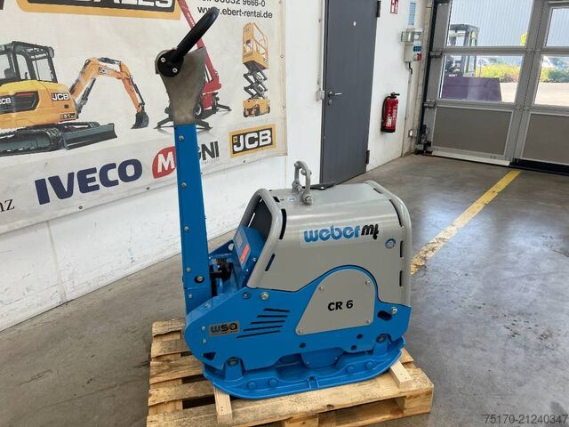 Rüttelplatte Weber CR 6 WSA Rüttelplatte / Hatz-Diesel / 428 kg / NEU