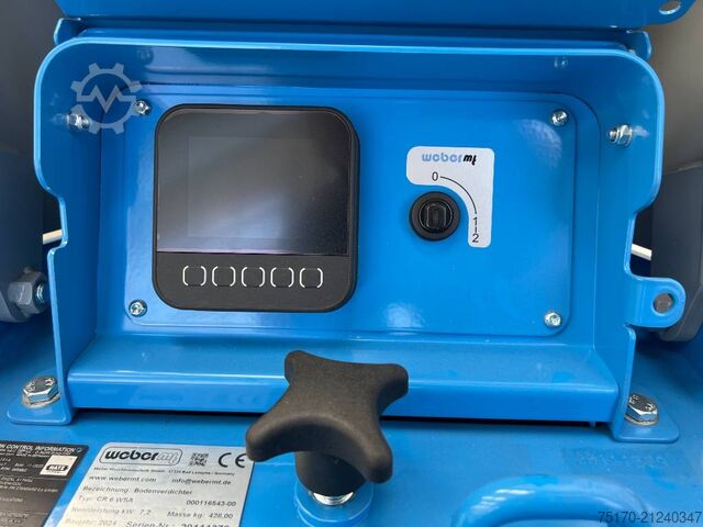 Rüttelplatte Weber CR 6 WSA Rüttelplatte / Hatz-Diesel / 428 kg / NEU