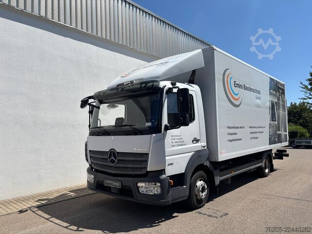 Box truck Mercedes-Benz 818 L AUT Luft SpurH