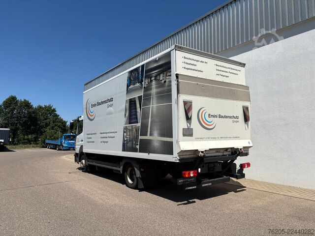 Box truck Mercedes-Benz 818 L AUT Luft SpurH