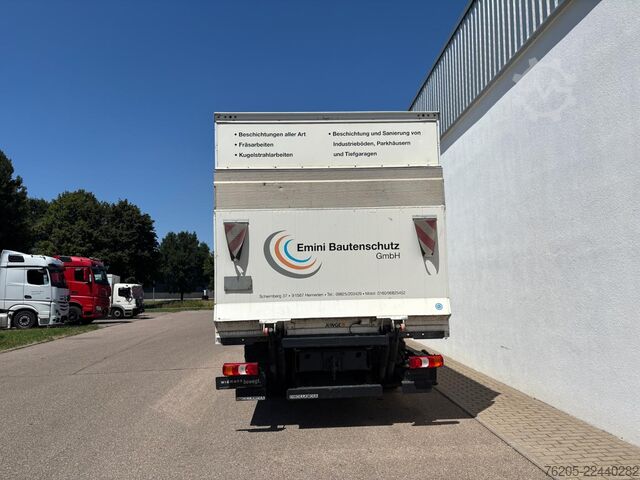 Box truck Mercedes-Benz 818 L AUT Luft SpurH