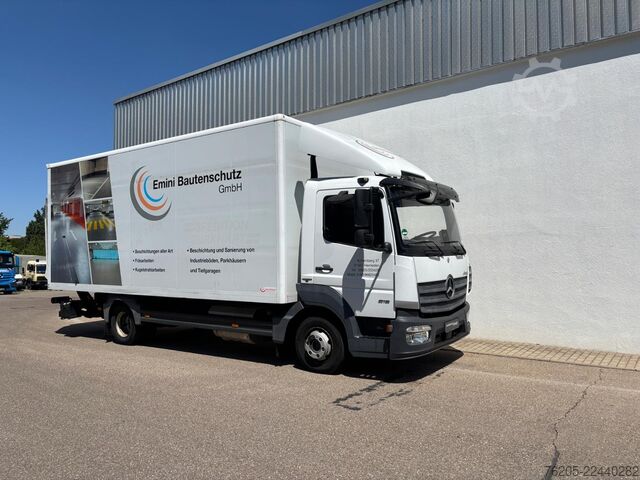 Box truck Mercedes-Benz 818 L AUT Luft SpurH