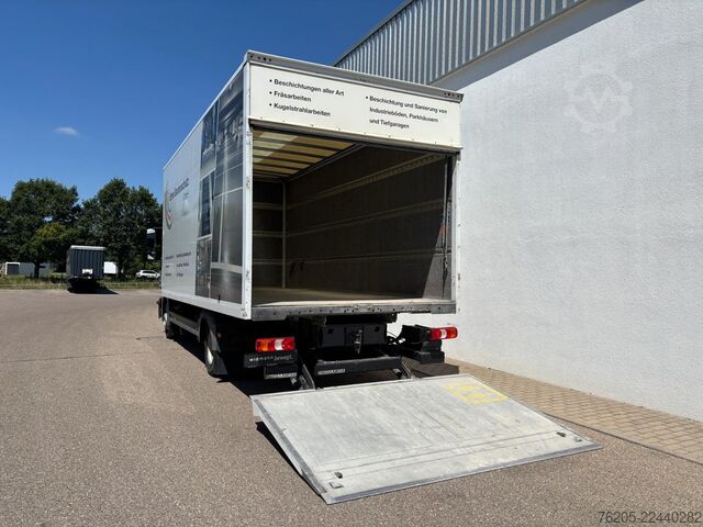 Box truck Mercedes-Benz 818 L AUT Luft SpurH