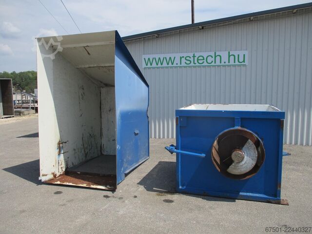Shredding plant screw compactor H&G Screw compactor Zerkleinerungsanlage Rotationsverdichter (3521)