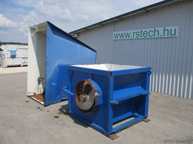Shredding plant screw compactor H&G Screw compactor Zerkleinerungsanlage Rotationsverdichter (3521)