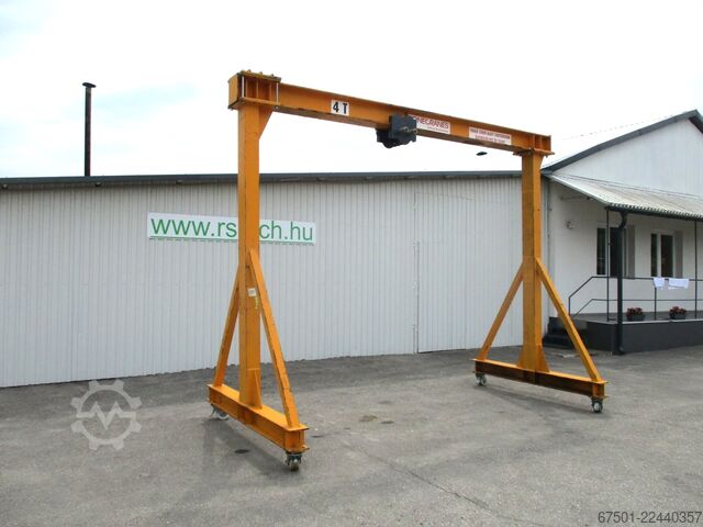Gantry crane, overhead crane, cranes Konecranes Portal Kran 4000 Kg (3520)