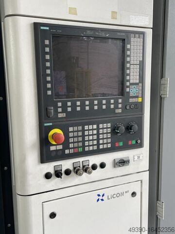CNC 5-Achs HMC Bearbeitungszentrum, Fräszentrum, Fertigungszentrum mit CNC Steuerung SIEMENS 840D SL LICON Liflex 1266 PC B1