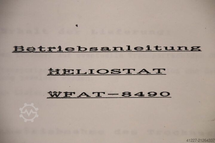 Granulattrockner Helios Heliostat WFAT-8490